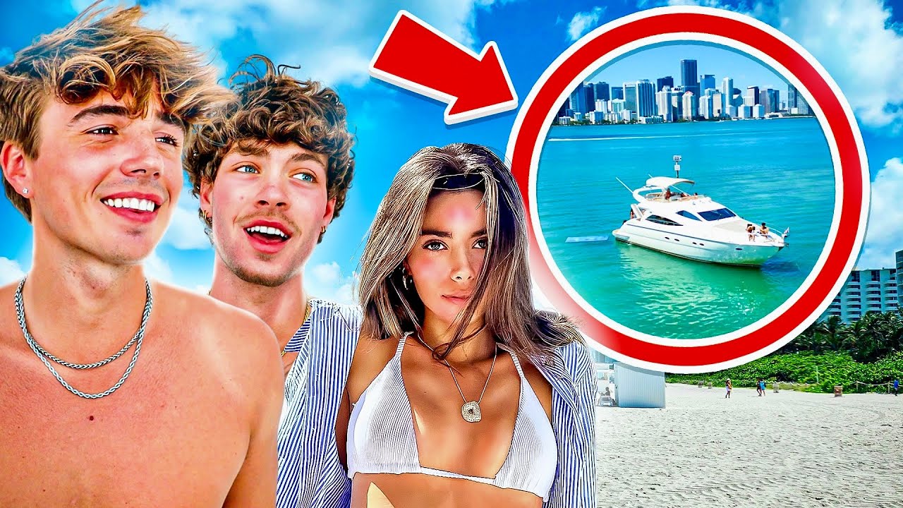 We Went On A Yacht In Miami..
