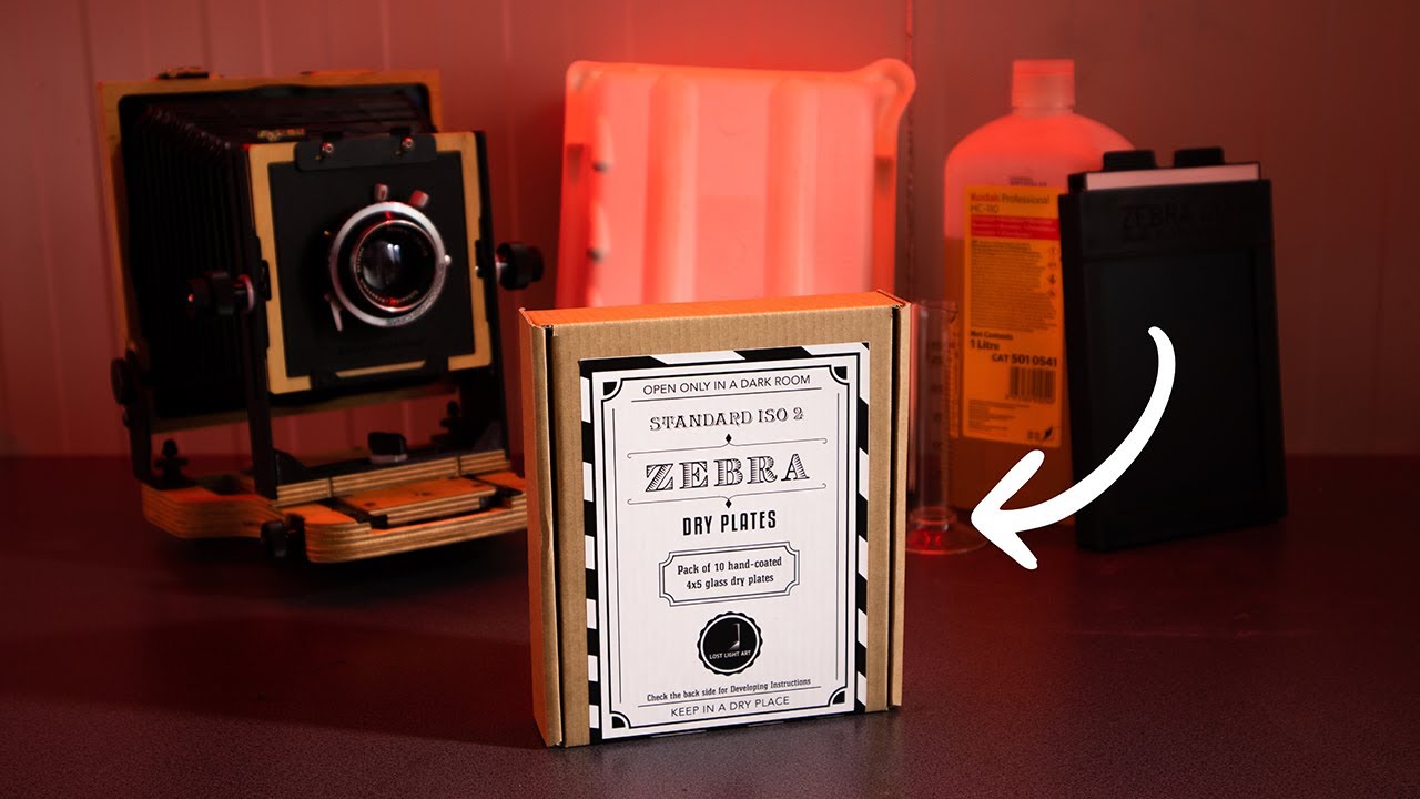 How to use Zebra Glass Dry Plates | Video Guide | Large Format Photography