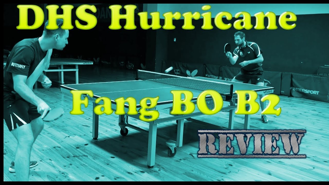 DHS Hurricane Fang BO B2 review by Marcin Ściblak #tabletennis #openpzts #gdansk