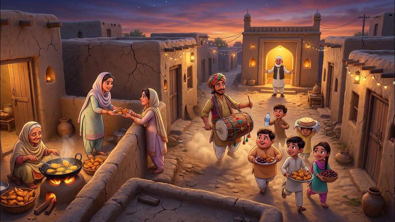 Gaon me Ramzan ki Alag khushi or Ahtmam.