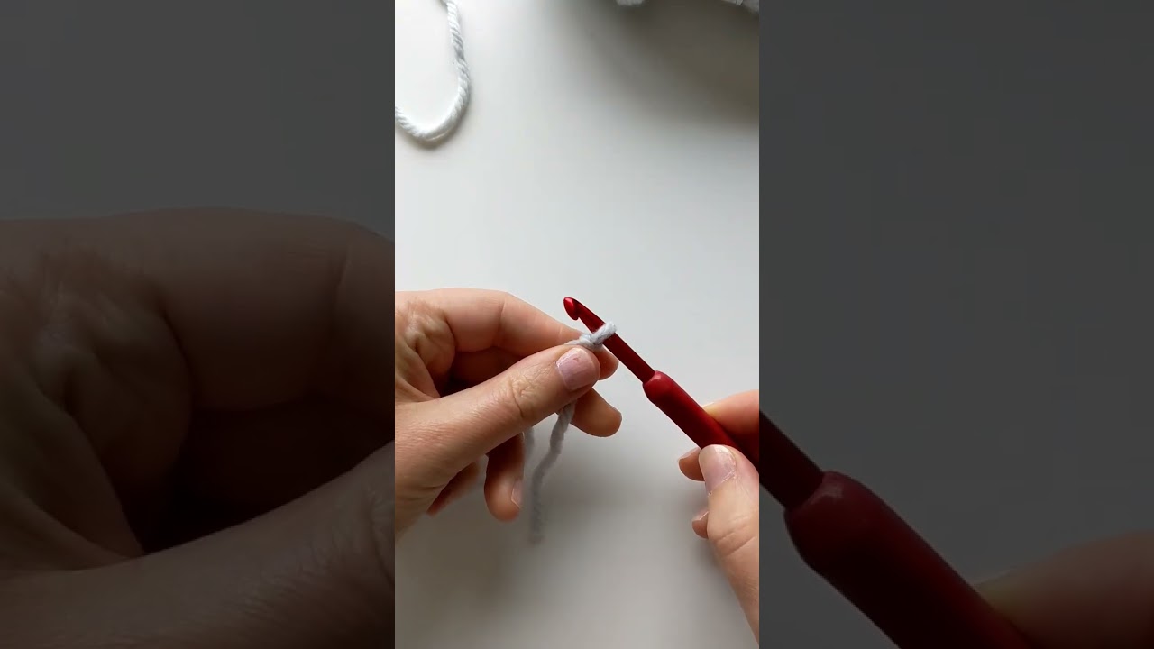 Tuto crochet débutant facile : le nœud coulant - Base du crochet - 
