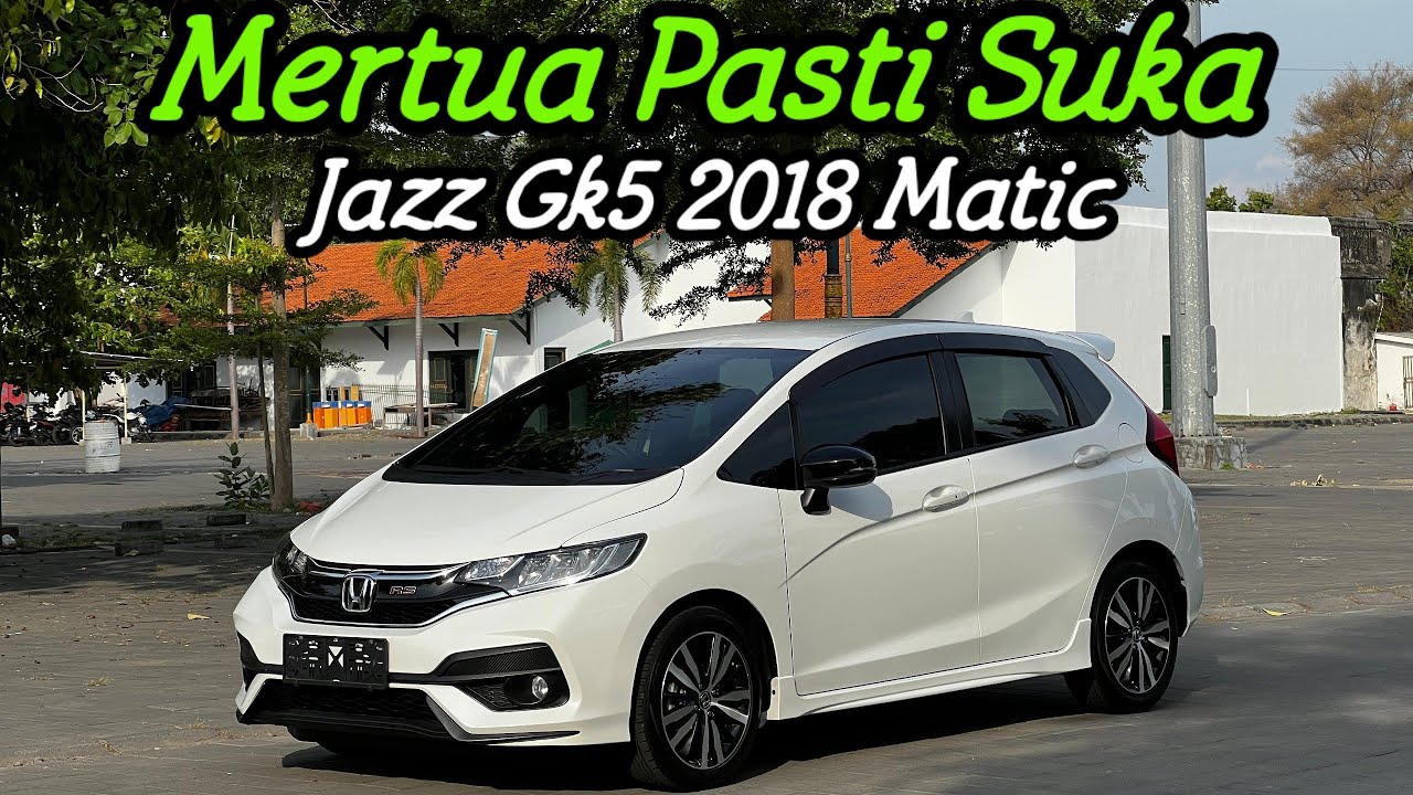 JUAL HONDA JAZZ GK5 RS 1.5 CVT 2018 FACELIFT || PAJAK BARU SERVIS RECORD