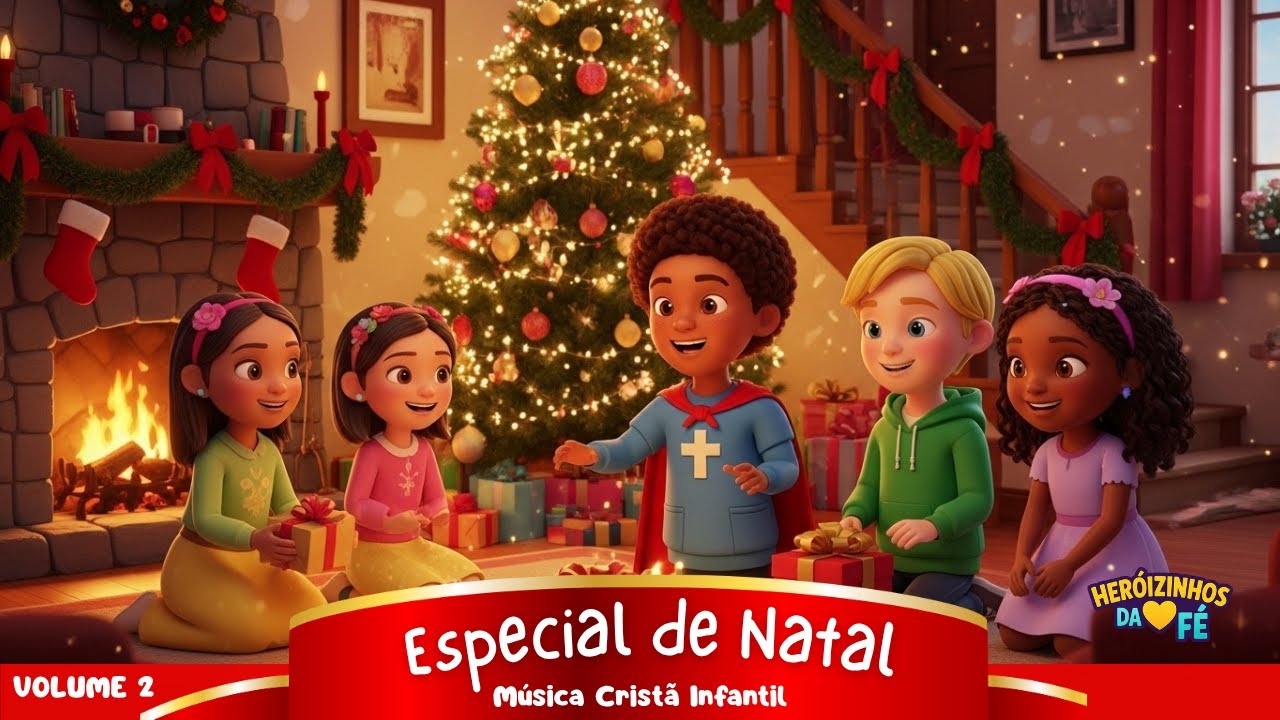 ✨ Especial de Natal Infantil – Volume 2 🎄 | As Melhores Músicas dos Heróizinhos da Fé