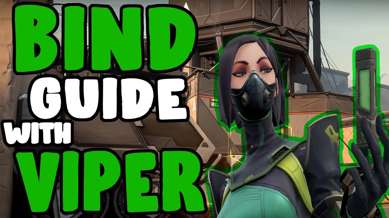 PRO Viper SETUPS with SMOKE SPOTS and WALLS for BIND - VALORANT GUIDE