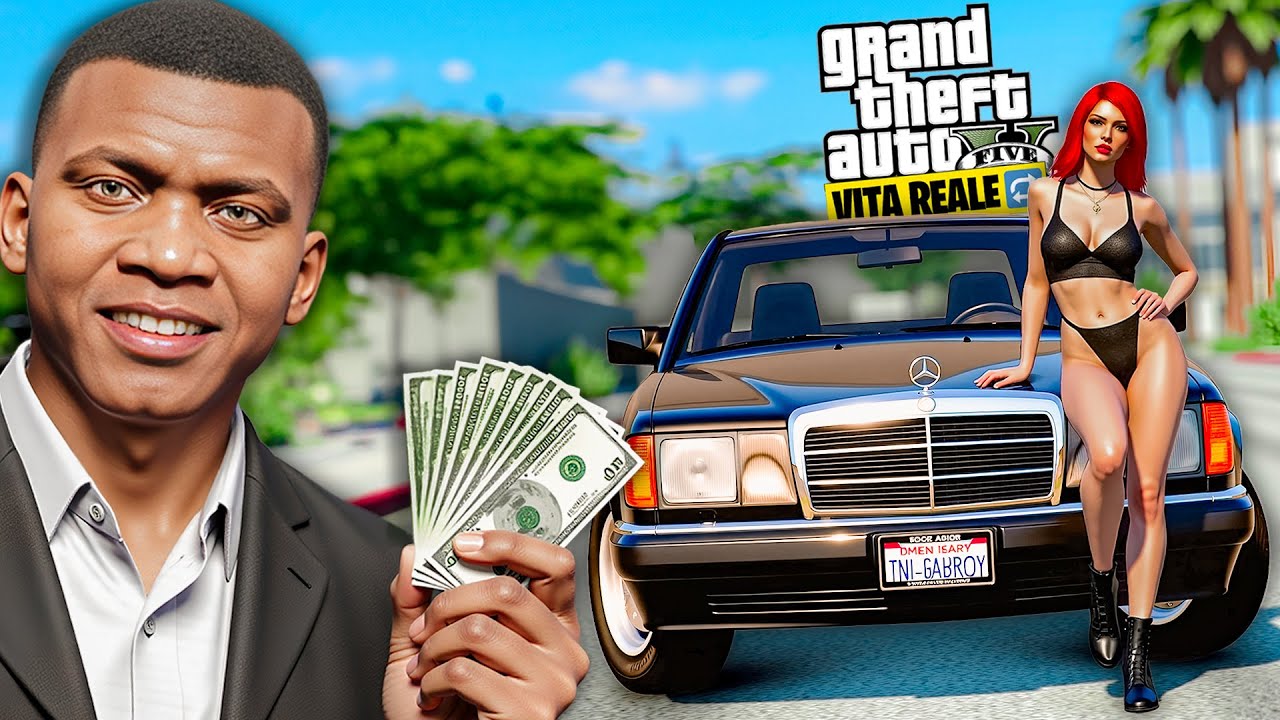 GTA 5 MOD VITA REALE 🔁 - UN NUOVO *strano* LAVORO! #8