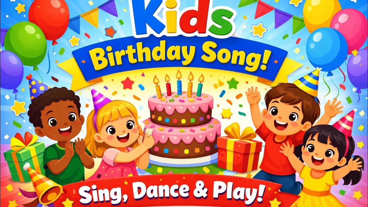 Kids Birthday Song 🎉 | Happy Birthday Sing Along – Coco Kids