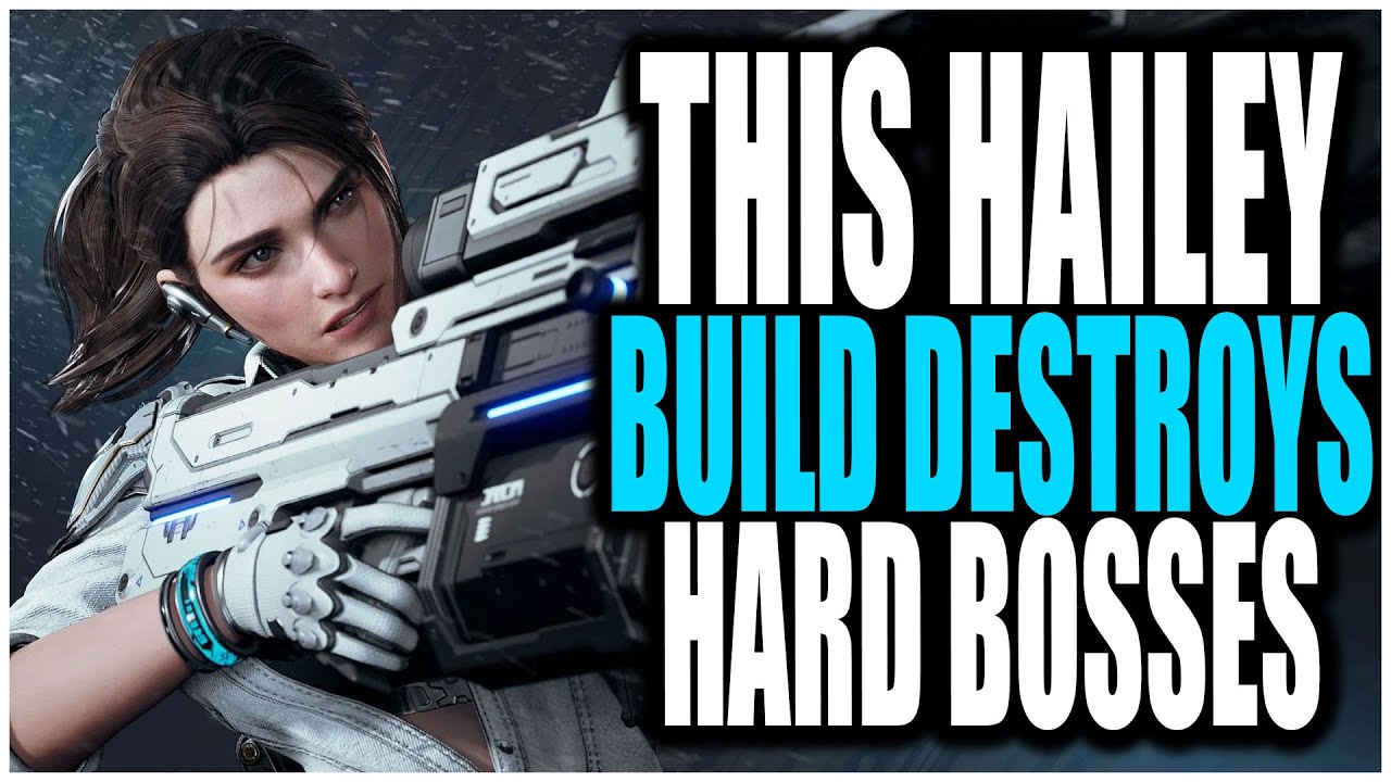 This HAILEY BUILD is so POWERFUL it DESTROYS HARD BOSSES SOLO in 10 SECONDS! (The First Descendant)