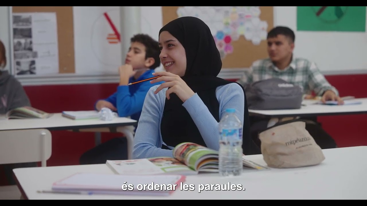 Testimoni de la Renna, alumna de l'aula d'acollida accelerada del curs 2023-24 a l'Inst. Martí Pous.