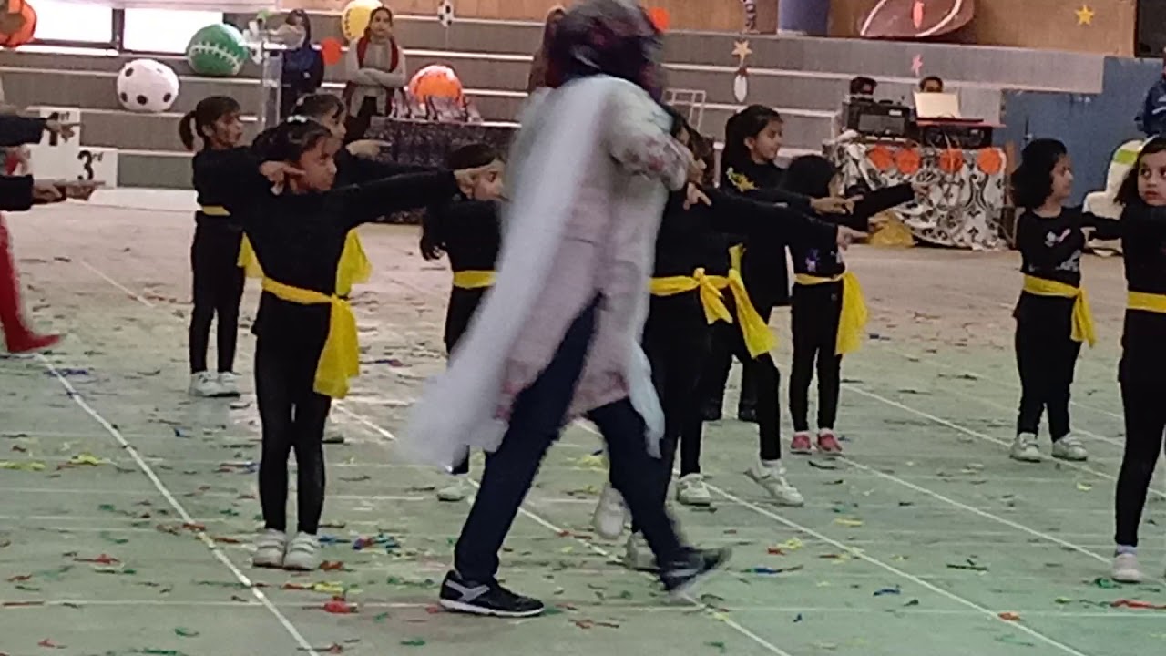 Zumba performance of Nexus the school