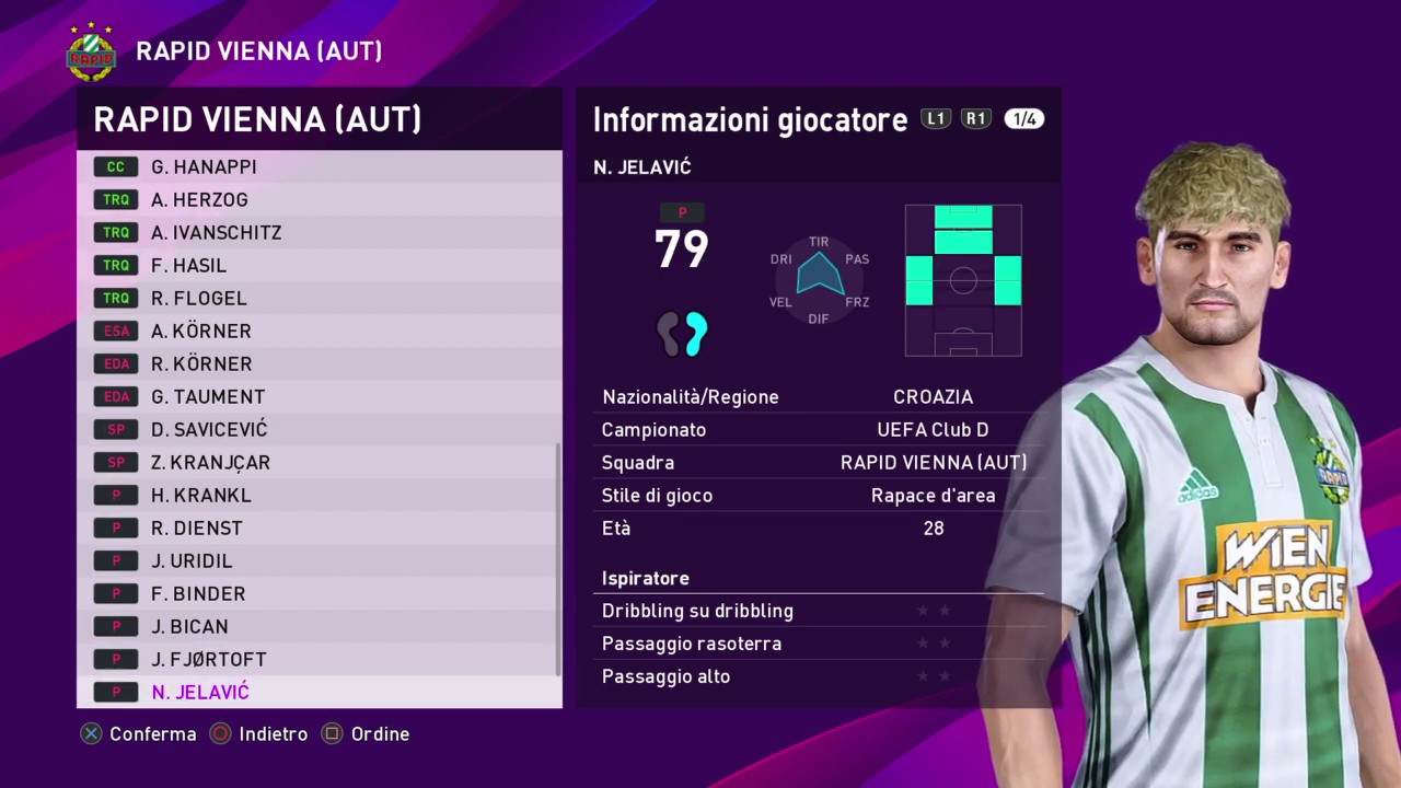 eFootball PES 2020 (PS4) - RAPID VIENNA CLASSIC ALL TIME XI (100/100)  - THE END!!!!!!!!!