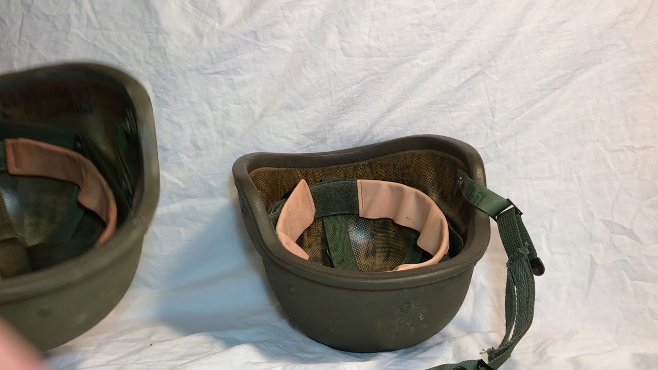 Differences Between the Earlier and Later PASGT helmets
