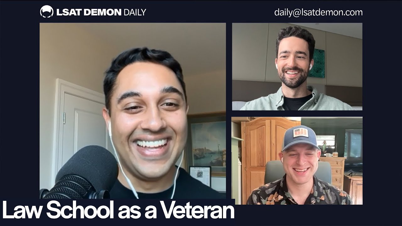 Law School as a Veteran | LSAT Demon Daily, Ep. 1209