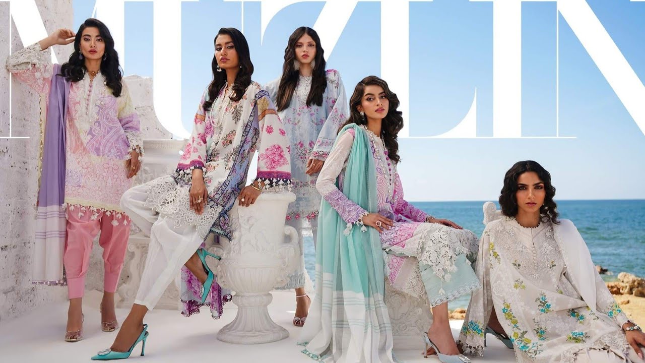 Sana Safinaz Muzlin’24 Vol.1 Unstitched Collection | Sanasafinaz New Summer Unstitched Collection'24