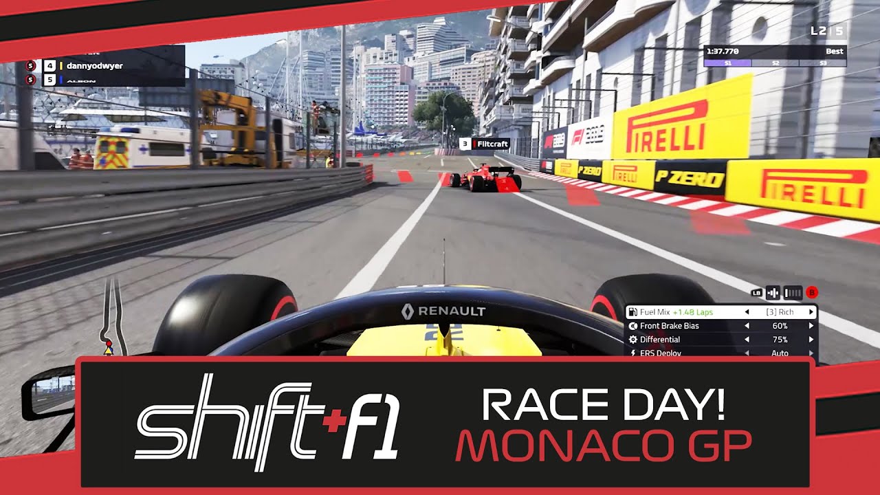 Shift+F1 Race Day - Monaco GP