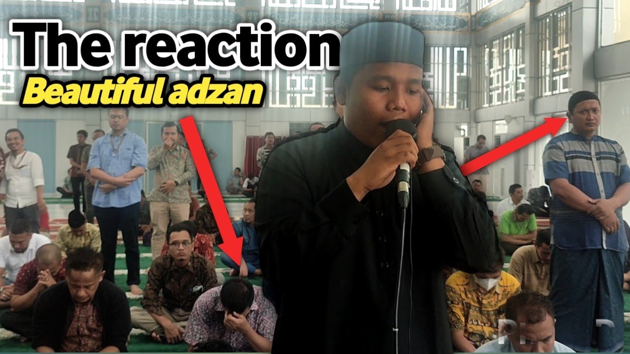 Perdana‼️ Lihatlah Reaksi berbeda adzan Jum'at kali ini - Ahmad khoir el