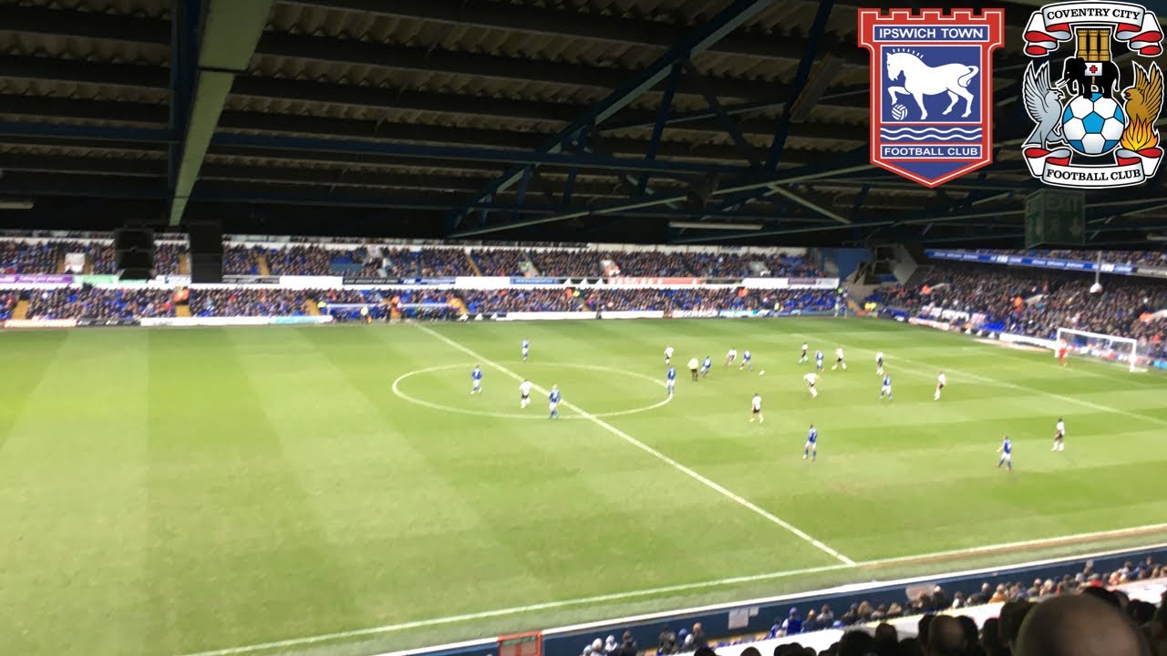 THE MOMENT COVENTRY CITY WENT 5 POINTS CLEAR AT THE TOP OF LEAGUE 1 | IPSWICH TOWN 0-1 COVENTRY CITY
