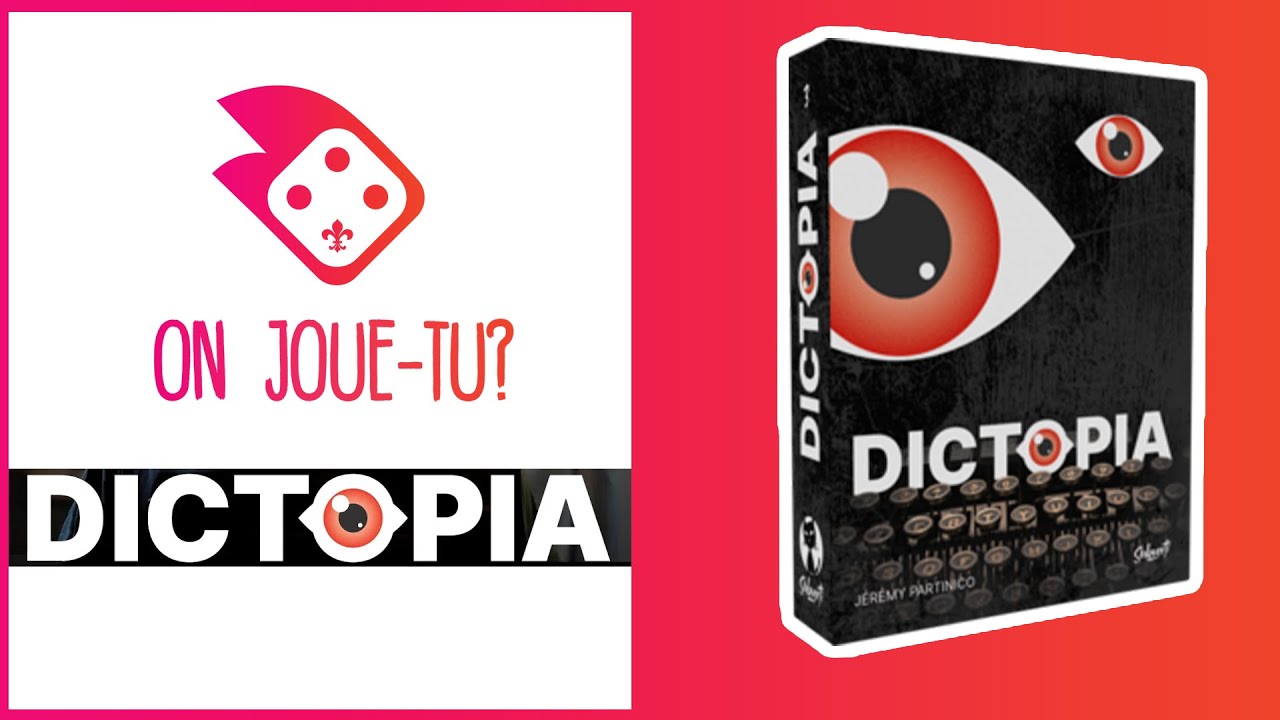 Comment Jouer à Dictopia | Règles + Critique | On Joue-Tu?