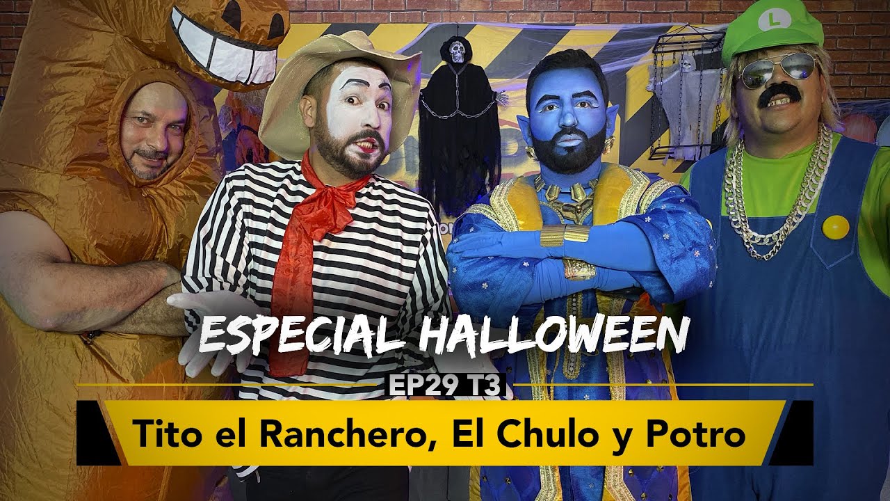 Especial Halloween con Tito El Ranchero, El Chulo y El Potro en Zona de Desmadre