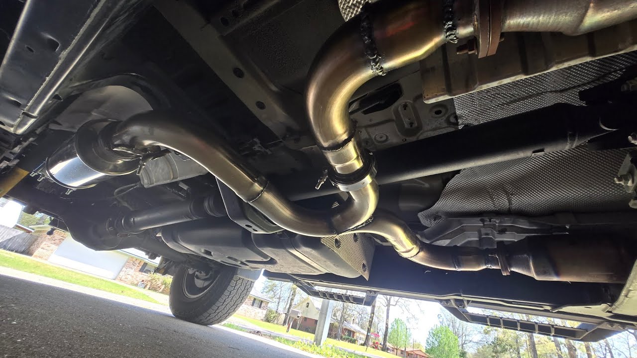 2024 Nissan Frontier. Custom equal length exhaust