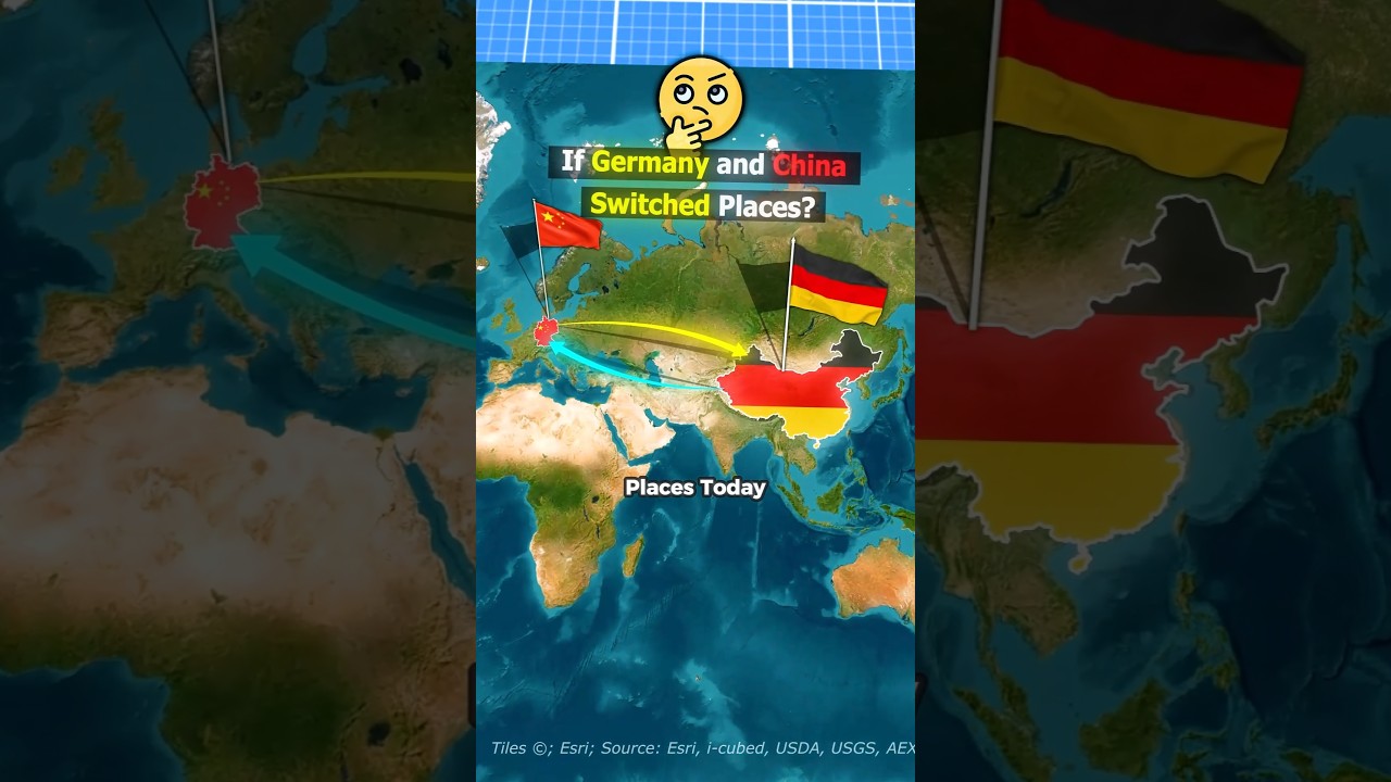 If Germany and China Switched places??? 🇩🇪🇨🇳🤯