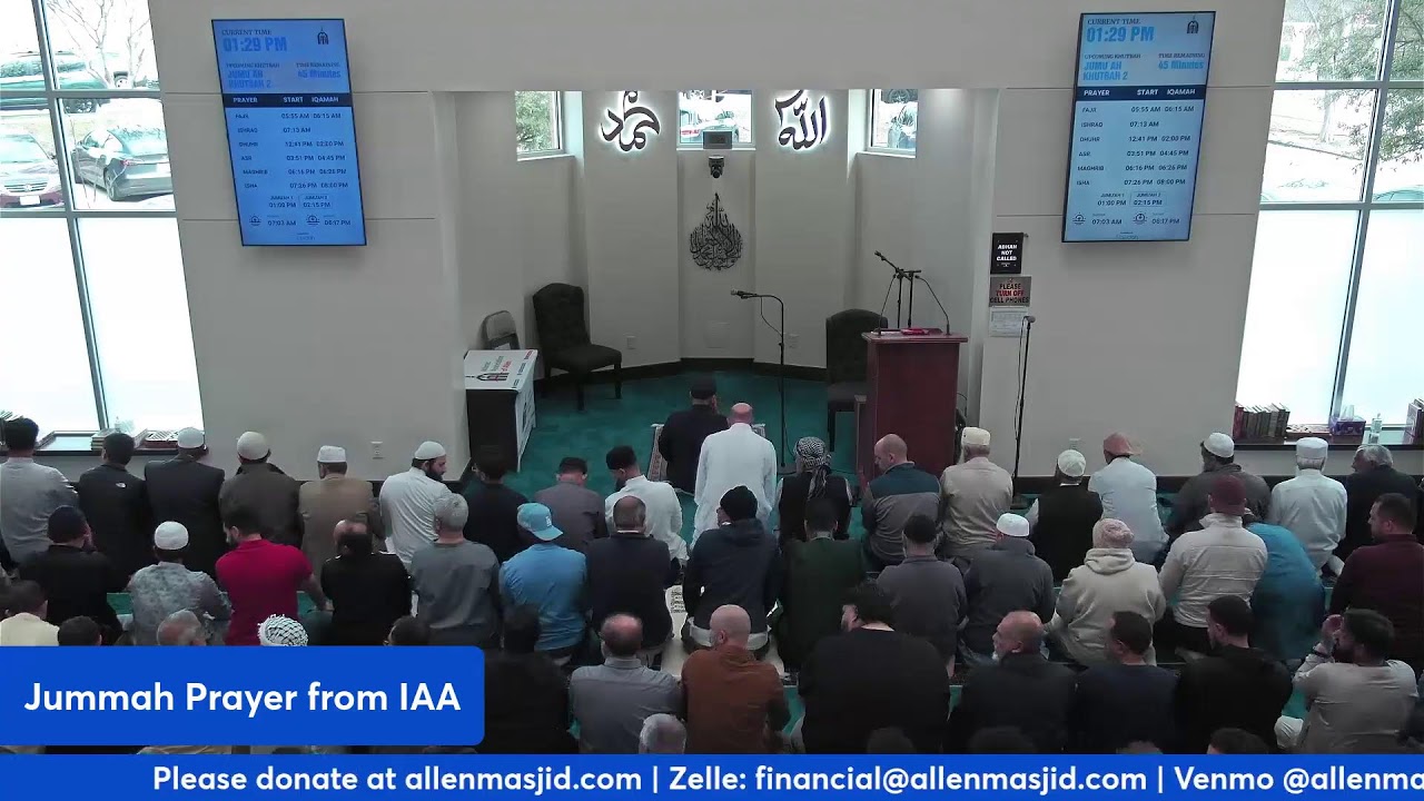 Jummah Prayer from IAA