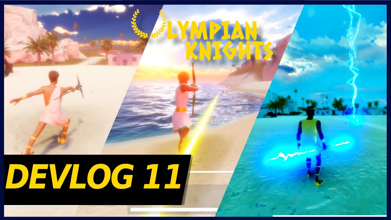 I Added Hermes and Apollo to my Multiplayer Fighting Game | Olympian Knights Devlog 11