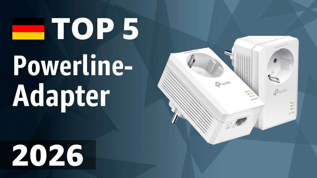 TOP&mdash;5. Beste Powerline-Adapter (LAN, WLAN). Test & Vergleich 2026