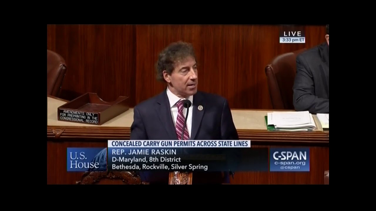 Rep. Raskin speaks against H.R. 38