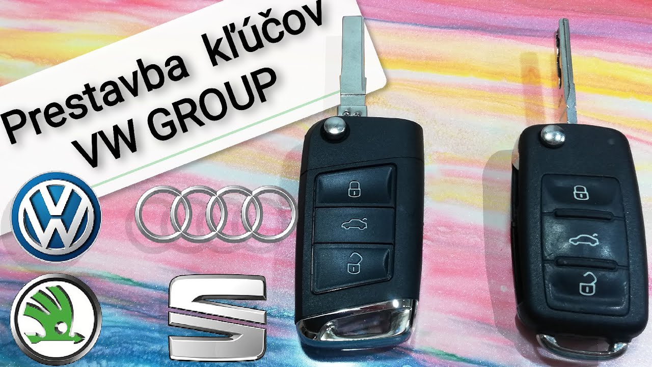 🚗  Prestavba  kľúčov z  Octavia 3 RS