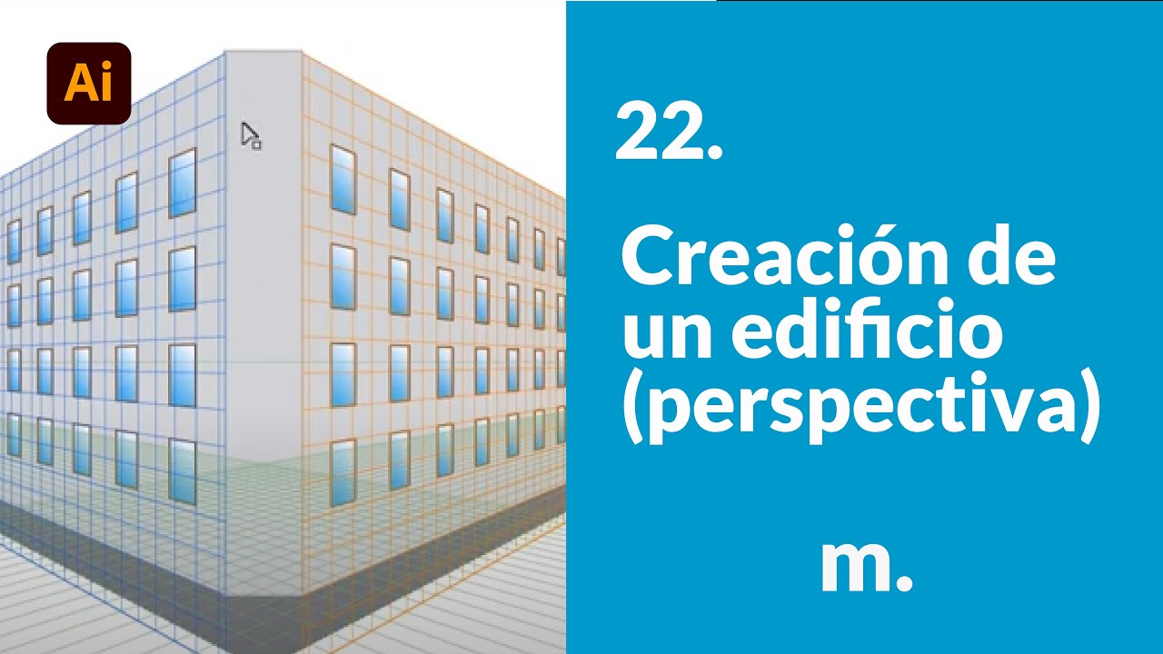 22. Creación de un edificio (perspectiva) | Adobe Illustrator