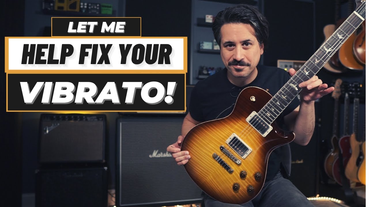 Here's my vibrato lesson for guitar players!