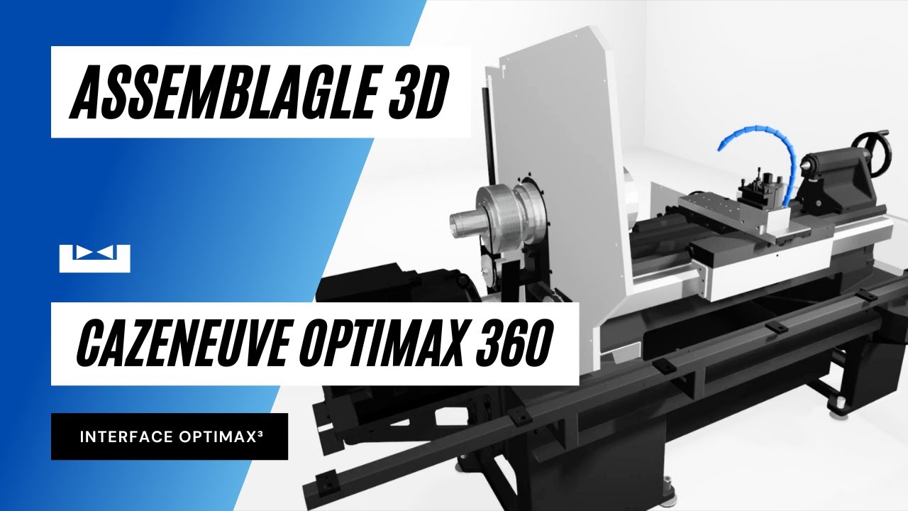 ASSEMBLAGE 3D OPTIMAX 360 - INTERFACE OPTIMAX³