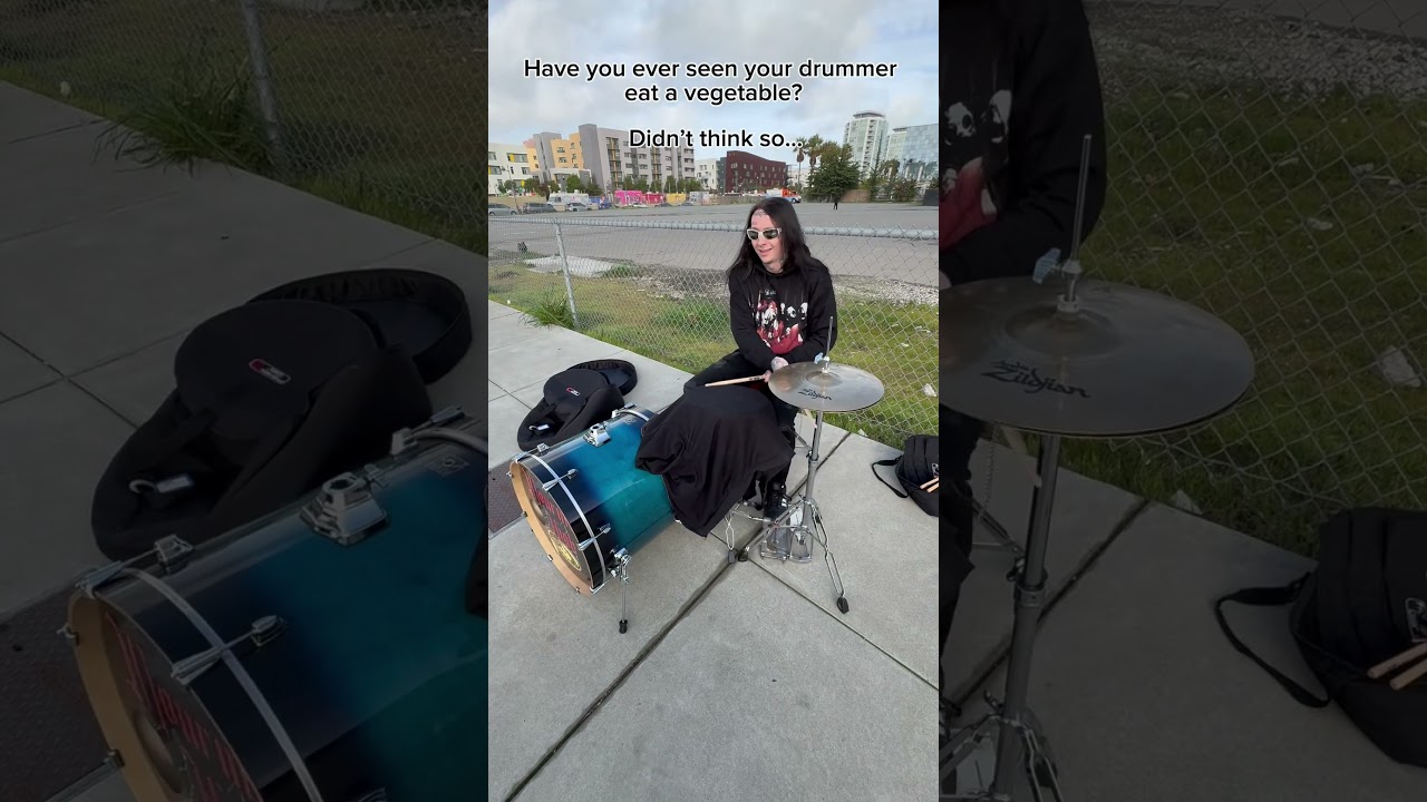 Give your drummer a carrot and see what happens. Report back &hellip;&hellip;&hellip;..&hellip;&hellip;&hellip;..#waywardshot