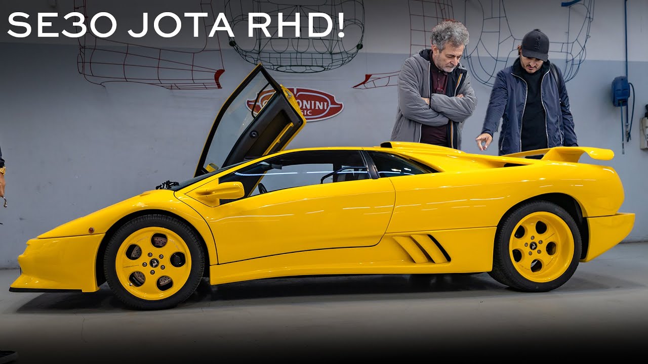 Diablo SE30 JOTA Press Car & Forgotten for 30 Years Ferrari Testarossa - Episode 2