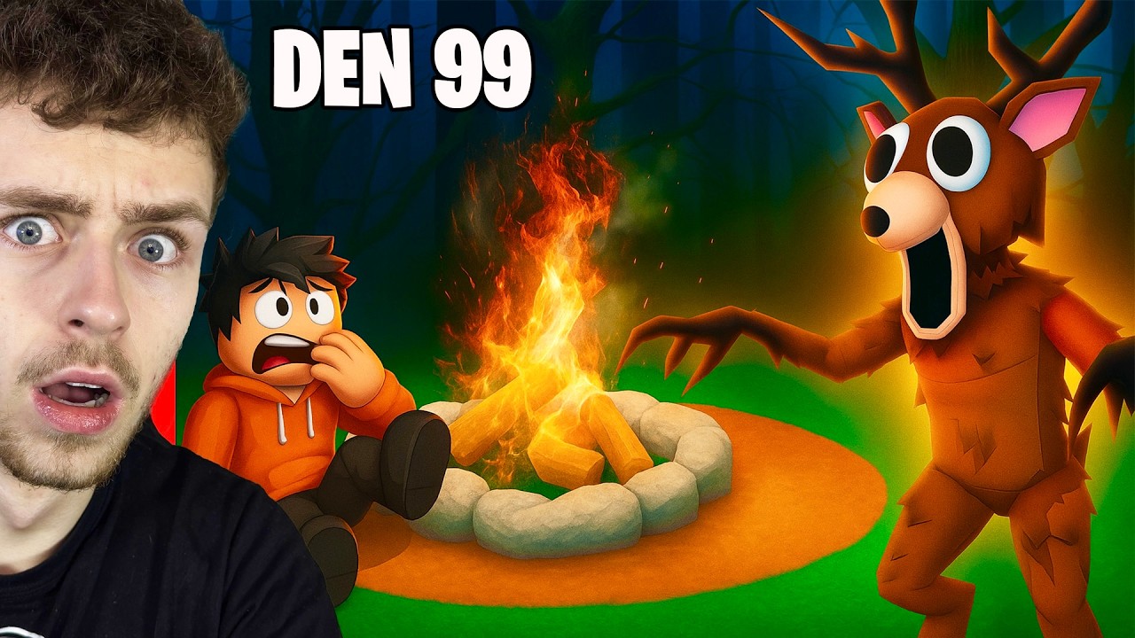 Přežil jsem 99 Nocí v Roblox Lese SÁM