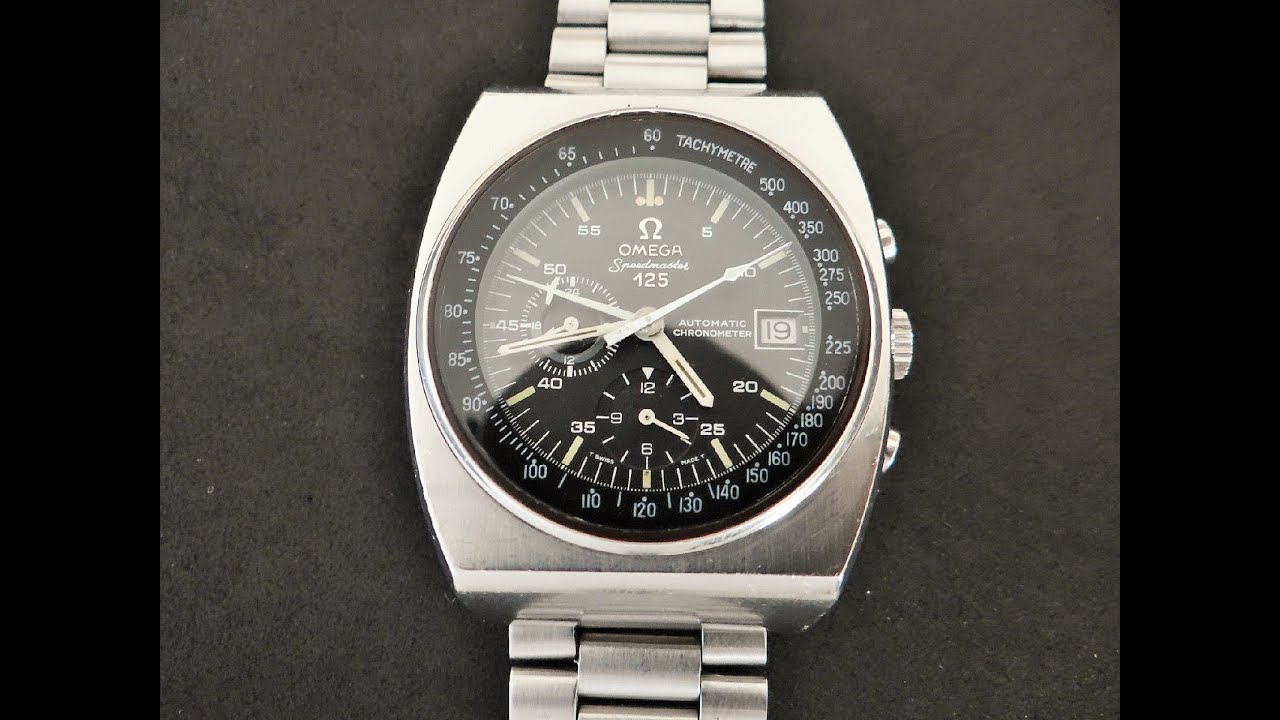 Vintage 1973 Omega Speedmaster 125 Watch