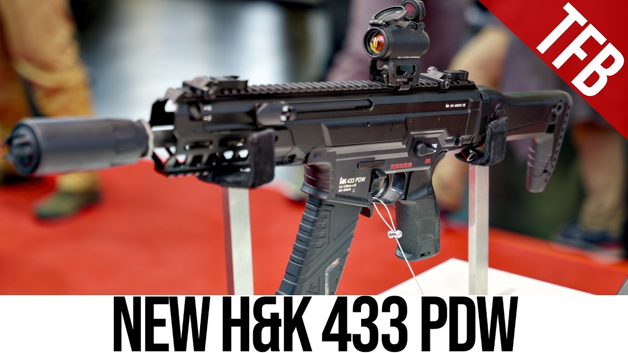 NEW H&K 433 PDW: The Ultimate Compact 5.56mm HK? | Enforce Tac 2025