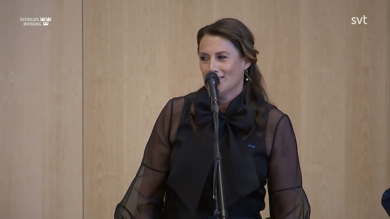 Jill Johnson  - Himlen är oskyldigt blå (Riksmötets öppnande 2025.09.09)