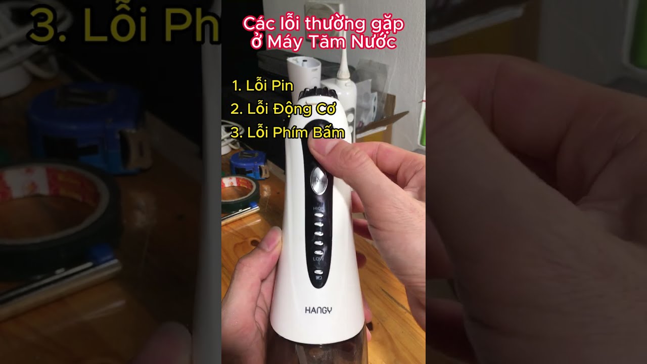 Sửa tăm nước | Các lỗi thường gặp ở máy tăm nước | Sửa chữa máy tăm nước.