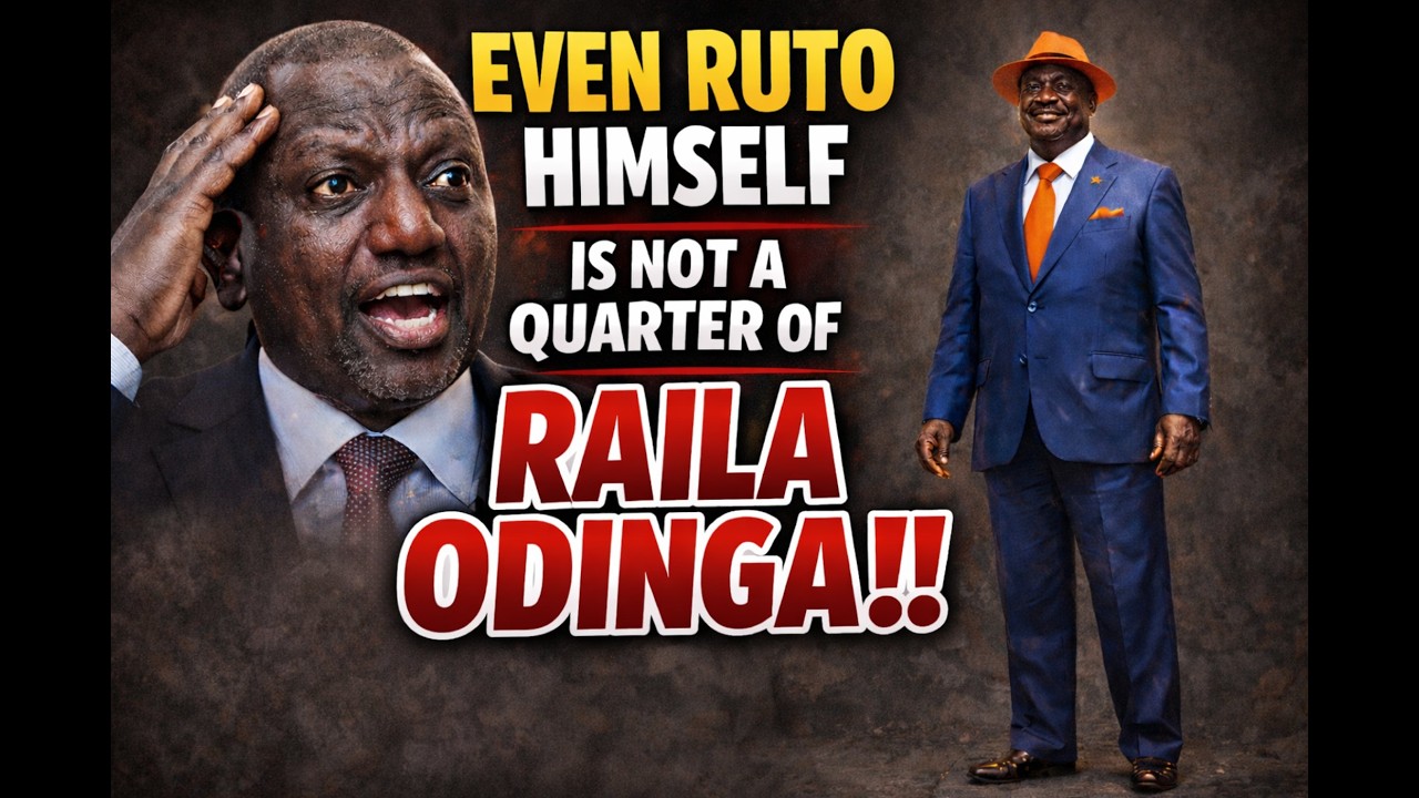Kalonzo is not Even Quater of Raila Odinga