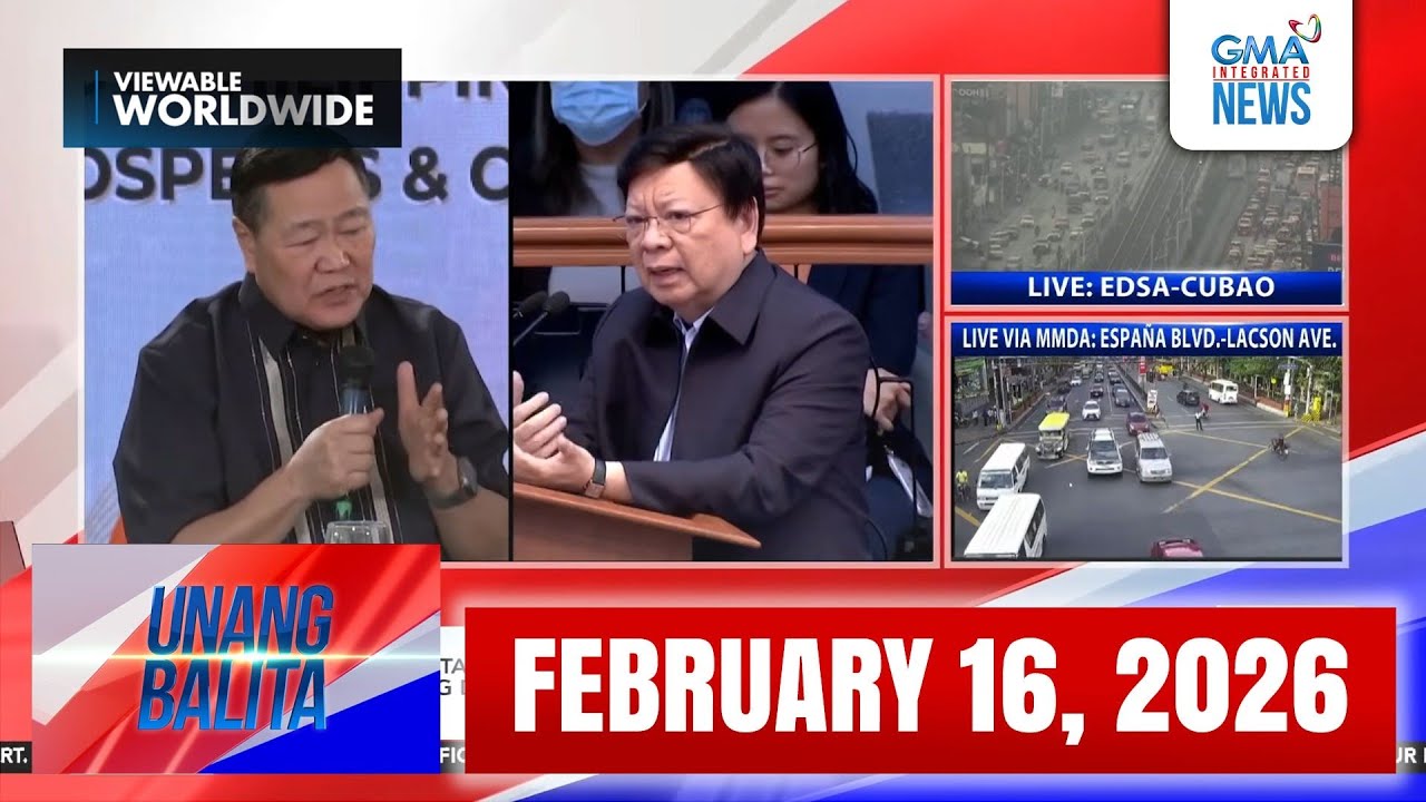 Unang Balita sa Unang Hirit: (Part 2) FEBRUARY 16, 2026 [HD]