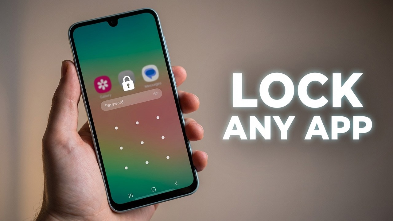 Samsung Galaxy A26 5G: How to Set Password for Apps (Lock Apps)