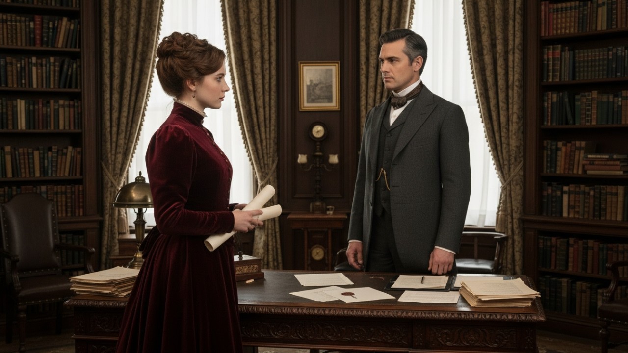 The invisible heiress showed who truly held the power at the table