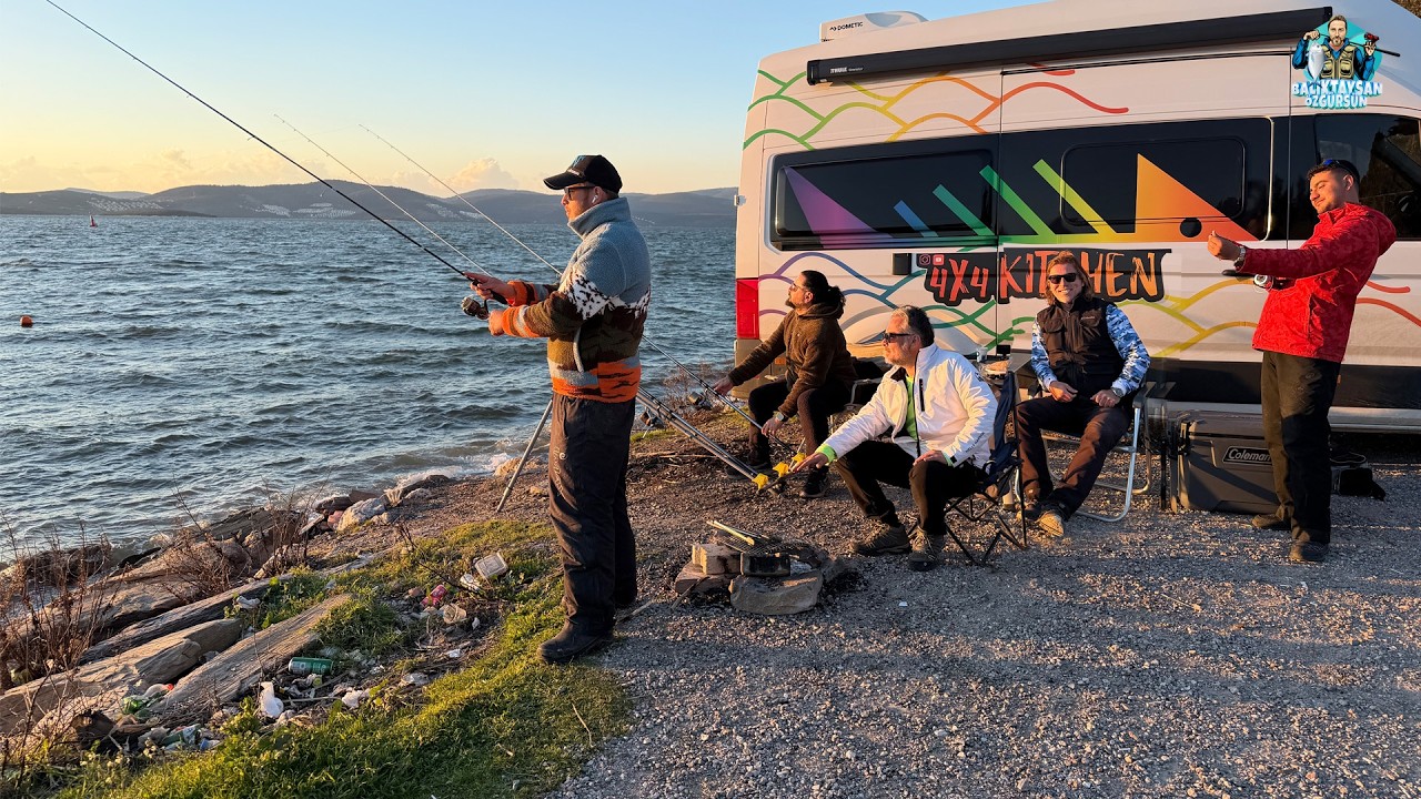 3 GÜNLÜK KARAVAN KAMPI!! BALIK BOL, HUZUR BOL!!