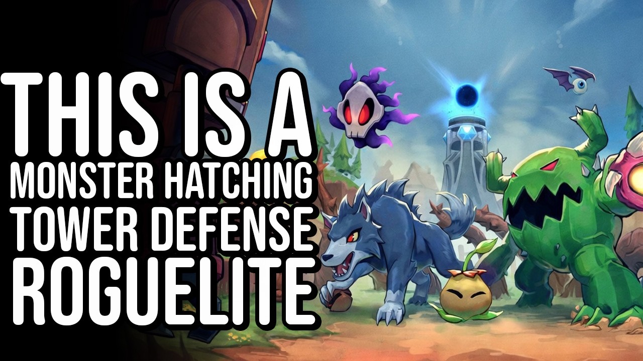 COLLECT and EVOLVE MONSTERS to DEFEND in this New Tower Defense Roguelite!