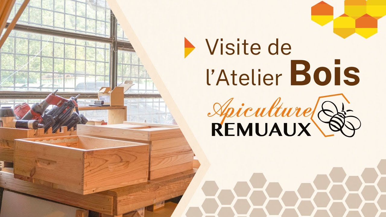 Visite de l'atelier bois Apiculture Remuaux