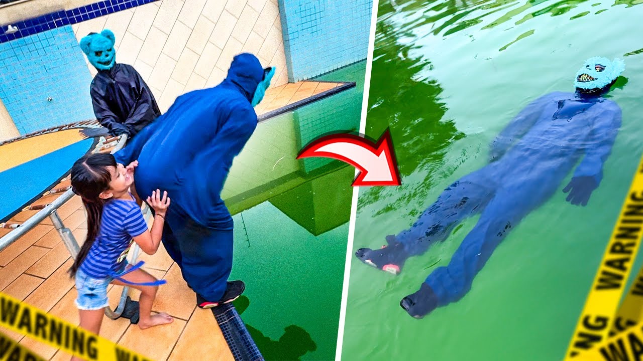 EMPURREI O URSO MISTERIOSO NA PISCINA DE CHERNOBYL!!!