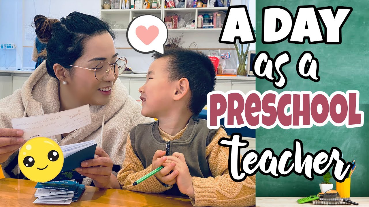 Day as a Preschool teacher in China... TOO HARD