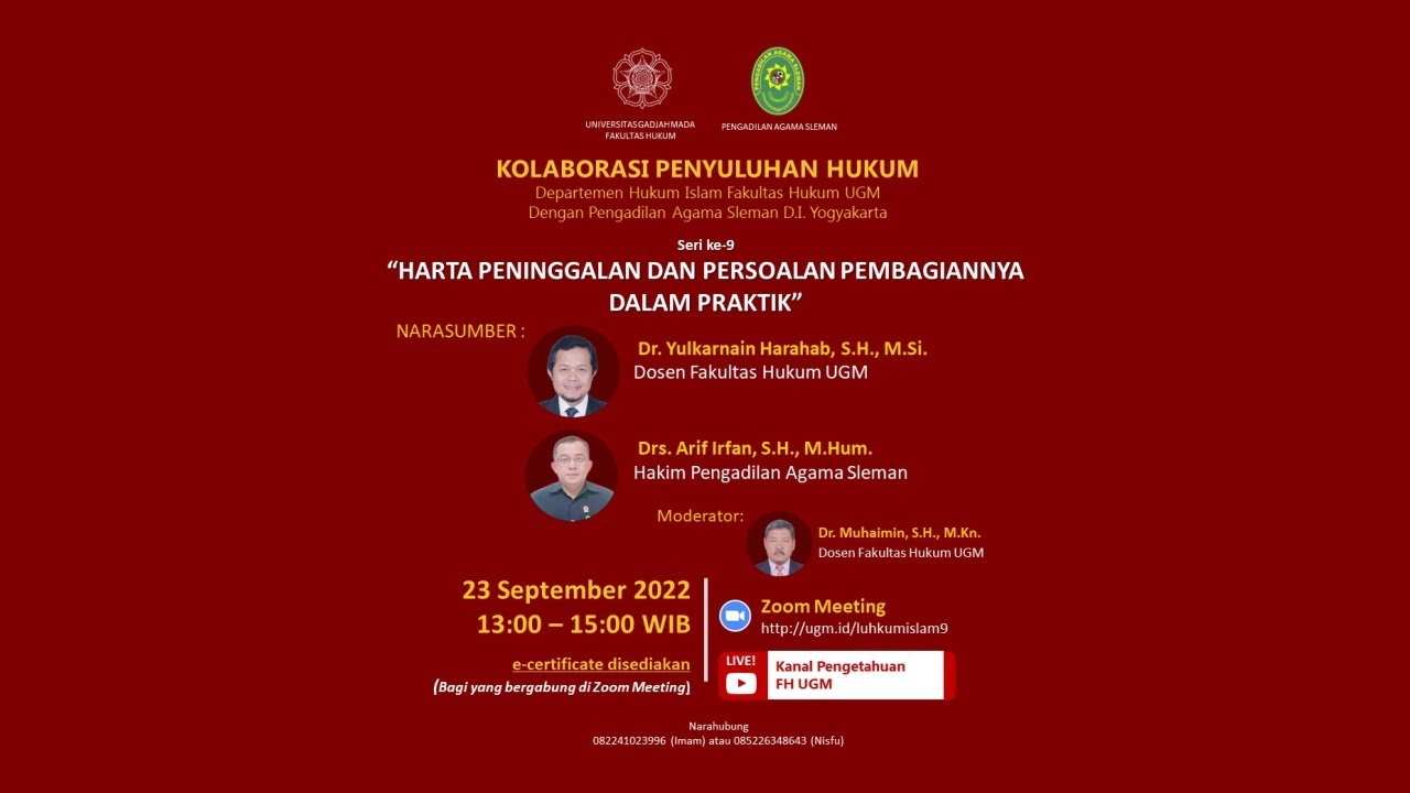 Harta Peninggalan dan Persoalan Pembagiannya Dalam Praktik