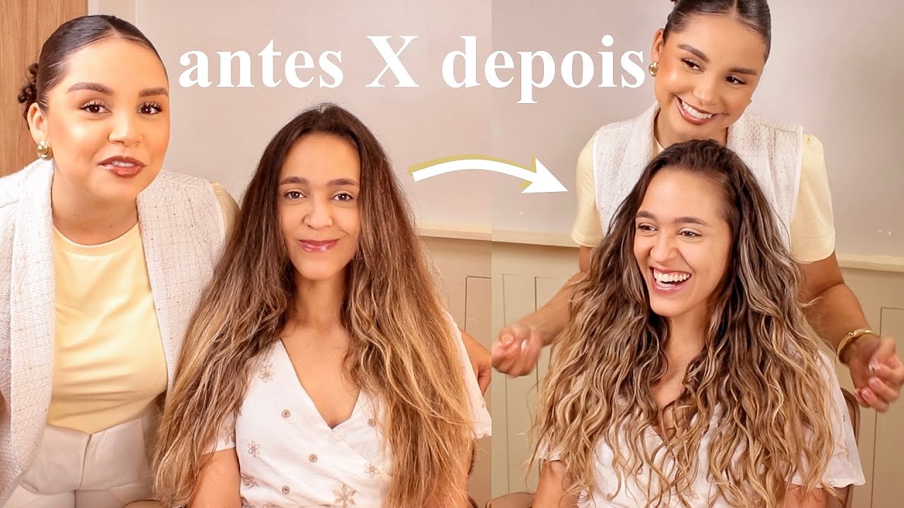 Finalização para cabelos ondulados! ✨